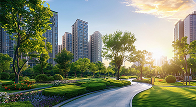 物业小区扫地机应用