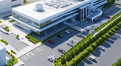 园区道路扫地机应用