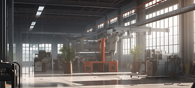 机械加工车间清洁场景