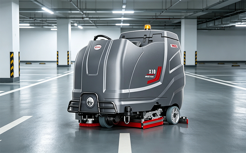 地下车库清洁场景