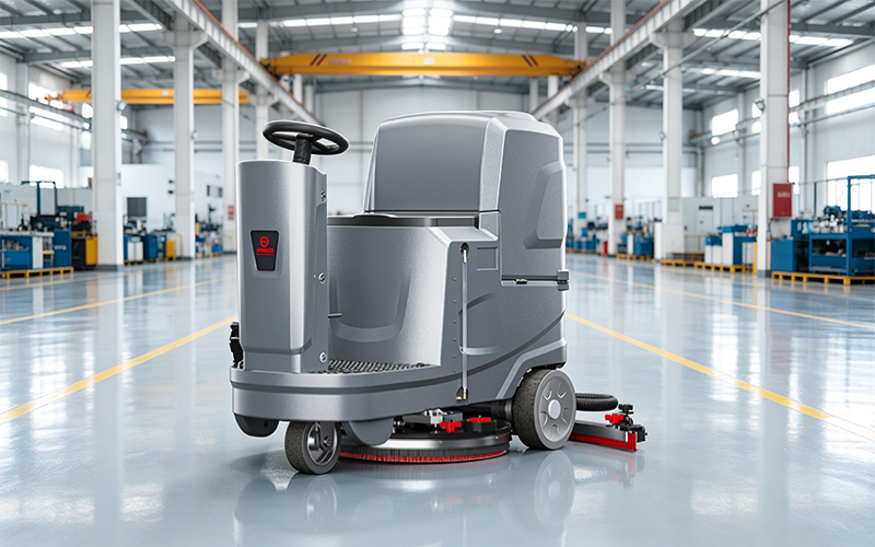 工厂车间清洁场景