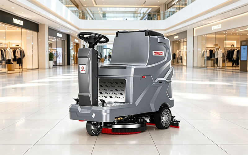 商场超市清洁场景