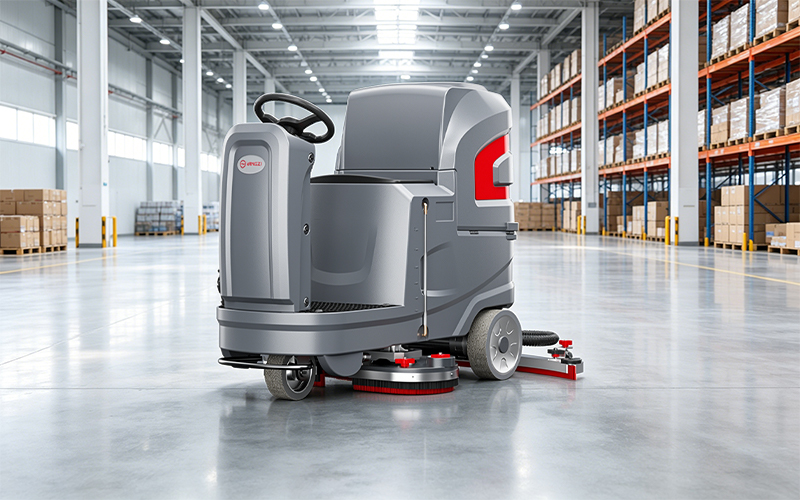 物流仓库清洁场景