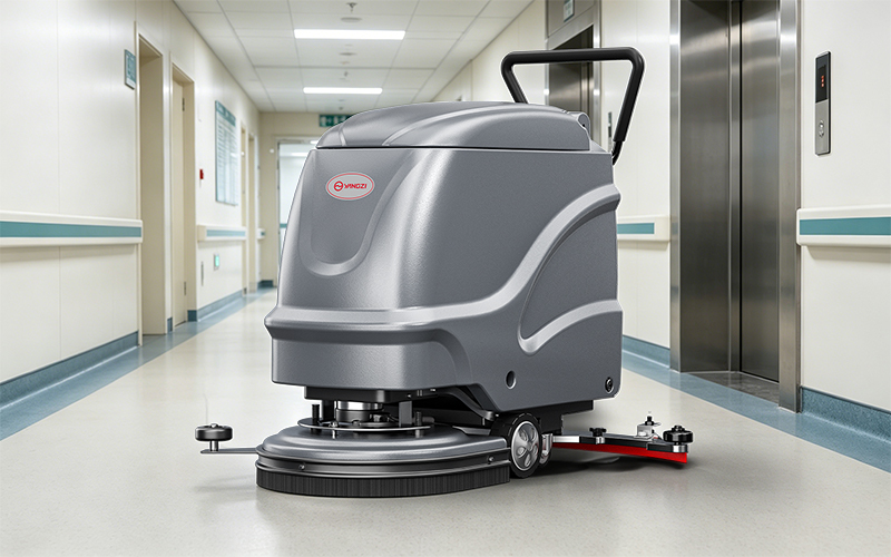 学校医院静音洗地机