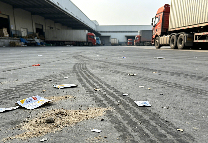 物流园区清扫