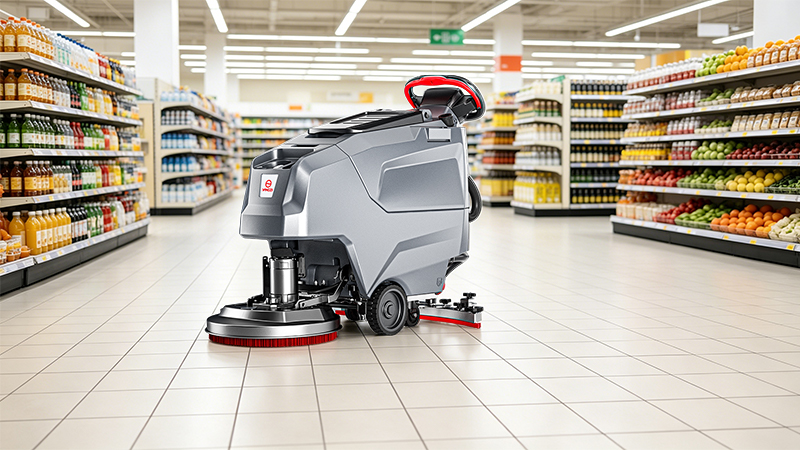 扬子YZ-X2E手推式洗地机