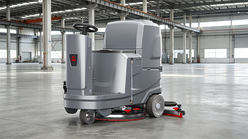 工厂仓库驾驶洗地机