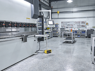 安徽开来包装有限公司工厂车间2000㎡精钢砂地面