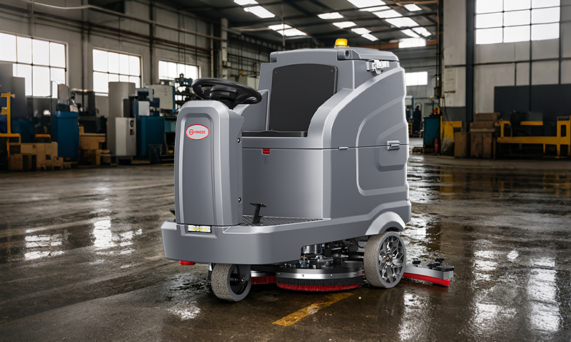 YZ‑X7C驾驶式洗地机