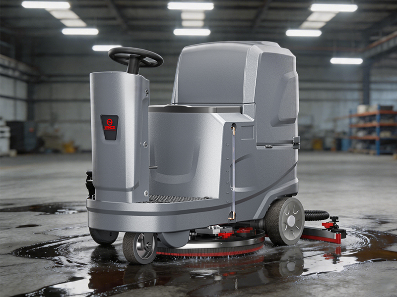 油污驾驶洗地机