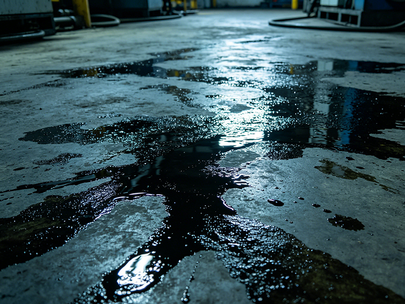 油污地面清洁场景