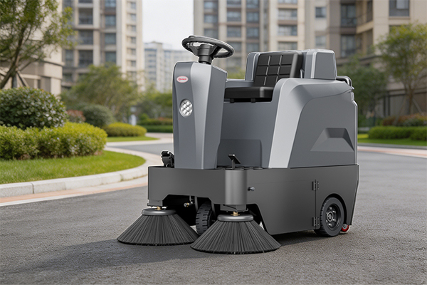 园区广场清洁