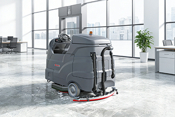 扬子YZ-X9洗地机作业图