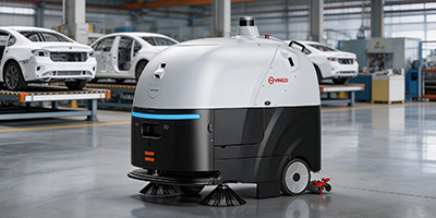 无人智能洗地机