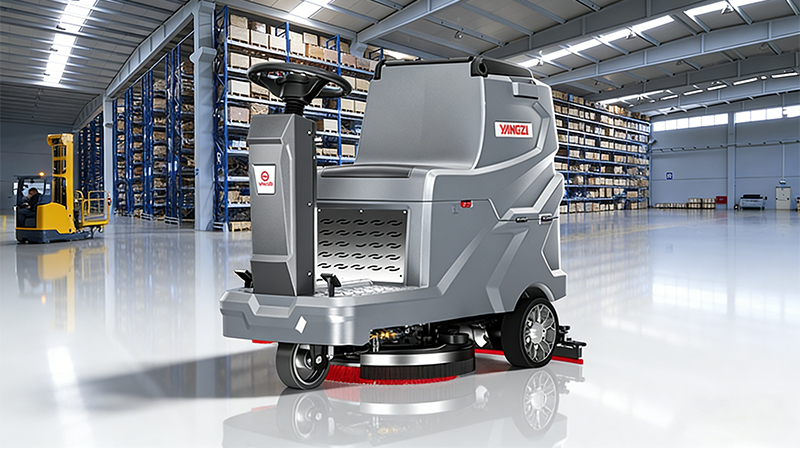 绍兴杭绍汽车科技有限公司携手扬子清洁，以YZ-X5E驱动车间清洁新效能