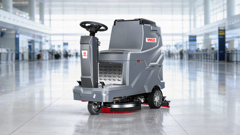 江西冠锐汽车科技有限公司引入扬子X5E，7000平工厂地坪清洁全面提速